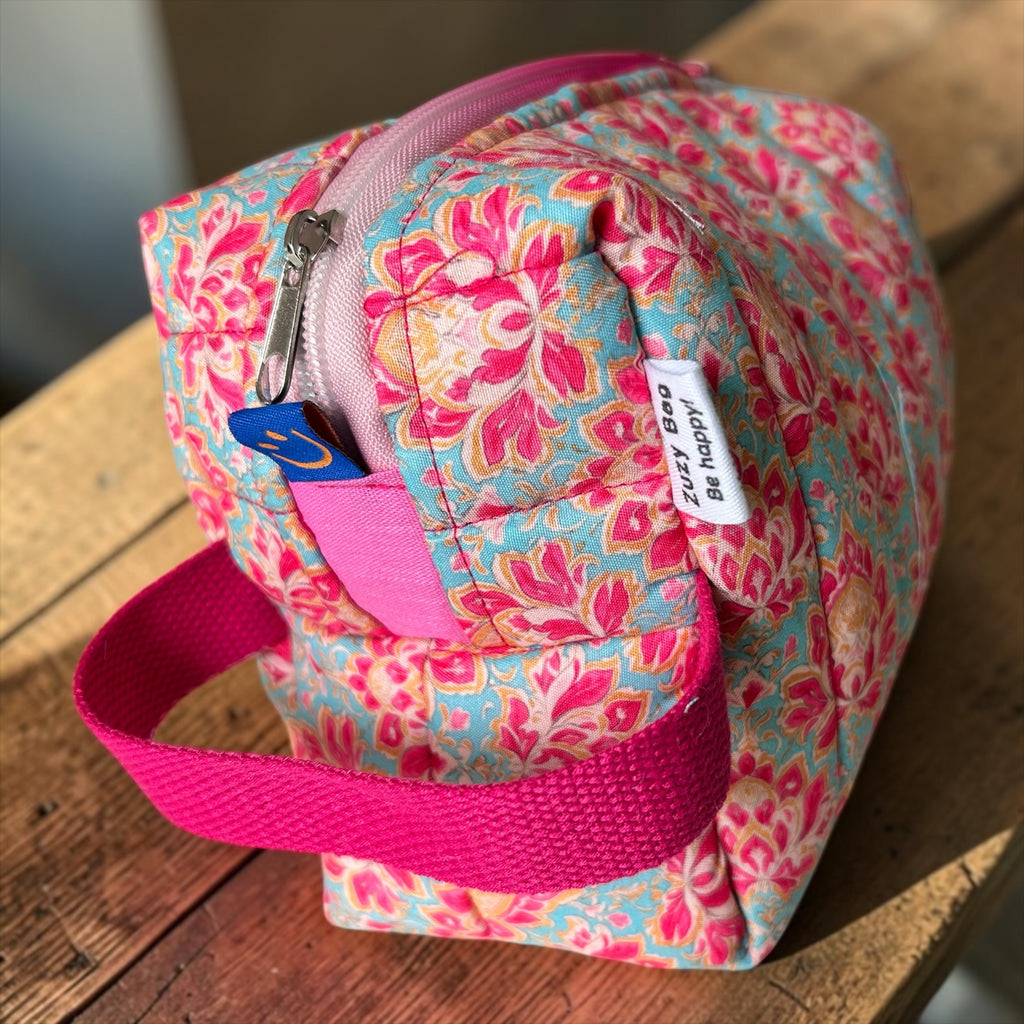 Happy Zuzy Boxy Bag — Geantă de cosmetice matlasată